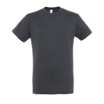 T-shirts publicitaires unisexes en 100% coton 150 g/m² SOL'S Regent couleur titan