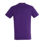 T-shirts publicitaires unisexes en 100% coton 150 g/m² SOL'S Regent couleur violet vue arrière