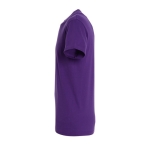 T-shirts publicitaires unisexes en 100% coton 150 g/m² SOL'S Regent couleur violet vue latérale