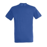 T-shirts publicitaires unisexes en 100% coton 150 g/m² SOL'S Regent couleur bleu roi vue arrière