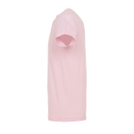 T-shirts publicitaires unisexes en 100% coton 150 g/m² SOL'S Regent couleur rose clair  vue latérale