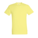 T-shirts publicitaires unisexes en 100% coton 150 g/m² SOL'S Regent couleur jaune clair