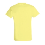 T-shirts publicitaires unisexes en 100% coton 150 g/m² SOL'S Regent couleur jaune clair vue arrière