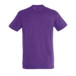 T-shirts publicitaires unisexes en 100% coton 150 g/m² SOL'S Regent couleur mauve vue arrière