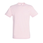 T-shirts publicitaires unisexes en 100% coton 150 g/m² SOL'S Regent couleur rose pastel