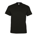 T-shirt personnalisé 100% coton 150 g/m² SOL'S Victory couleur noir troisième vue