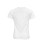 T-shirt pour enfants en coton 100% biologique 175 g/m² SOL'S Pioneer couleur blanc vue arrière