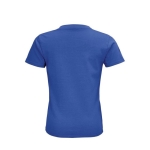 T-shirt pour enfants en coton 100% biologique 175 g/m² SOL'S Pioneer couleur bleu roi vue arrière