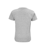 T-shirt pour enfants en coton 100% biologique 175 g/m² SOL'S Pioneer couleur gris chiné vue arrière