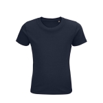 T-shirt pour enfants en coton 100% biologique 175 g/m² SOL'S Pioneer couleur bleu marine