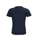 T-shirt pour enfants en coton 100% biologique 175 g/m² SOL'S Pioneer couleur bleu marine vue arrière