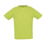 T-shirts personnalisés en polyester respirant 140 g/m² SOL'S Sporty couleur vert clair huitième vue