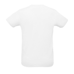 T-shirts techniques sérigraphiés en polyester 130 g/m² SOL'S Sprint couleur blanc vue arrière