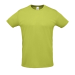 T-shirts techniques sérigraphiés en polyester 130 g/m² SOL'S Sprint couleur vert clair huitième vue