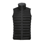 Gilet personnalisé en nylon et polyester 180 g/m² SOL'S Wave couleur noir vue photographique