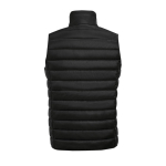 Gilet personnalisé en nylon et polyester 180 g/m² SOL'S Wave couleur noir vue arrière