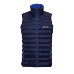 Gilet personnalisé en nylon et polyester 180 g/m² SOL'S Wave couleur bleu foncé vue avec zone d'impression