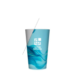 Petit gobelet personnalisable avec le logo sans BPA de 120 ml Party vue principale