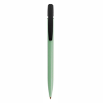 Stylos écologiques avec logo en encre bleue BIC® Media Clic BIO couleur vert