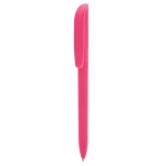 Stylos personnalisés BIC rétractables en encre bleue BIC® Super Clip couleur rose