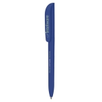 Stylos personnalisés BIC rétractables en encre bleue BIC® Super Clip couleur bleu marine