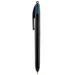 Stylo BIC personnalisé avec encre quadrichromique BIC® 4 Colours couleur noir