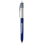 Stylo BIC personnalisé avec encre quadrichromique BIC® 4 Colours couleur bleu