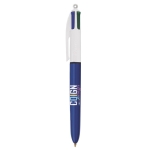 Stylo BIC personnalisé avec encre quadrichromique BIC® 4 Colours couleur bleu