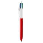 Stylo BIC personnalisé avec encre quadrichromique BIC® 4 Colours couleur rouge