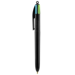 Stylo BIC® 4 Colours Fashion couleur noir