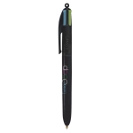 Stylo BIC® 4 Colours Fashion couleur noir