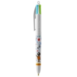 Stylo BIC® 4 Colours Fashion couleur blanc