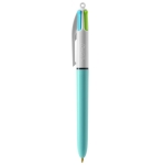 Stylo BIC® 4 Colours Fashion couleur bleu ciel