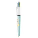 Stylo BIC® 4 Colours Fashion couleur bleu ciel