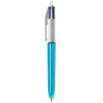 Stylo 4 couleurs personnalisé avec finition brillante 4 Colours Shine couleur bleu