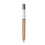 Stylo 4 couleurs personnalisé avec finition brillante 4 Colours Shine couleur rose clair 