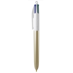 Stylo 4 couleurs personnalisé avec logo BIC® 4 Colours Glacé couleur doré