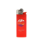 Briquets personnalisés pas chers  avec logo BIC® J25 Standard couleur rouge