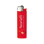 Briquets BIC personnalisés de couleurs pour le merchandising BIC® J23 couleur rouge