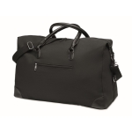 Sac de voyage éco-personnalisable en toile 340 g/m2 Holidays couleur noir deuxième vue