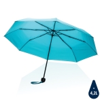 Parapluie pliant en plastique recyclé de couleur vive Ø95 Aware RPET couleur bleu ciel