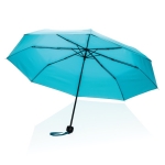 Parapluie pliant en plastique recyclé de couleur vive Ø95 Aware RPET couleur bleu ciel quatrième vue