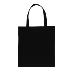 Sac de merchandising durable en coton recyclé 145 g/m2 Waterless couleur noir