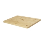 Planche à découper personnalisée pas chère en bois durables Gourmet couleur bois clair deuxième vue