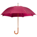 Parapluie automatique fabriqué en polyester 190T Ø105 Basic couleur bordeaux deuxième vue