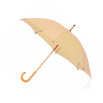 Parapluie automatique fabriqué en polyester 190T Ø105 Basic couleur beige première vue