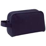 Trousse de toilette personnalisée en polyester à couleur vive Handle couleur noir