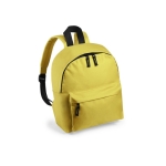 Sac à dos pour enfant rembourré en polyester 600D Leisure couleur jaune première vue