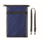 Sac imperméable recyclé avec filet et capacité de 6 L Scuba RPET couleur bleu roi troisième vue