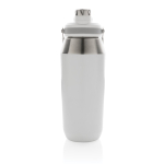 Grande bouteille thermos avec bouchon avec paille 1L Slender couleur blanc deuxième vue